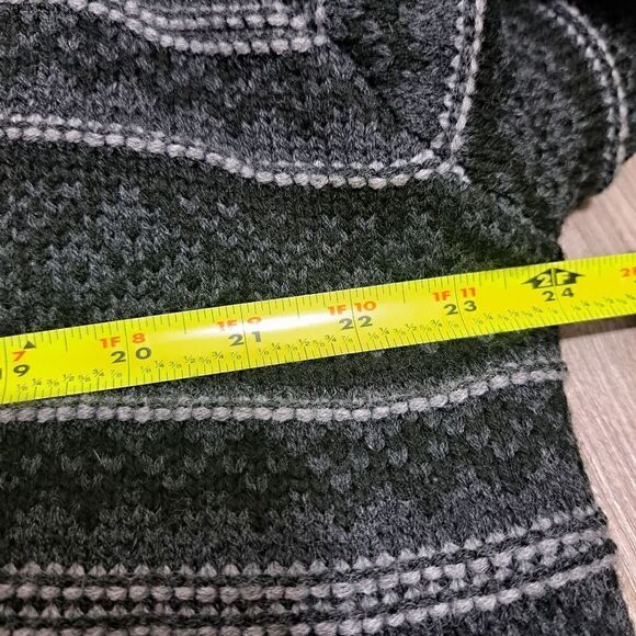 Vintage Field & Stream Zip-Up Sweater Fleece Lined Jacket Embroidered XL Gray - Picture 6 of 16